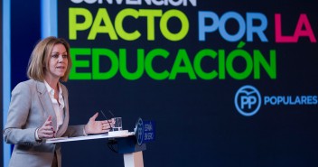 Mª Dolores de Cospedal durante su intervención en la inauguración de la Convención #RutaSocial
