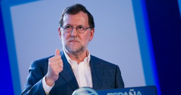 El Presidente del PP y del Gobierno en funciones, Mariano Rajoy 