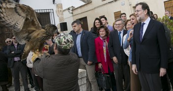 Mariano Rajoy visita El Toboso con María Dolores de Cospedal