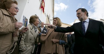 Mariano Rajoy visita El Toboso con María Dolores de Cospedal