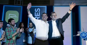 Juanma Moreno y Mariano Rajoy en la Convención nacional de Nuevas Generaciones, Mucho que decir