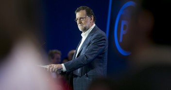 El presidente del Partido Popular, Mariano Rajoy