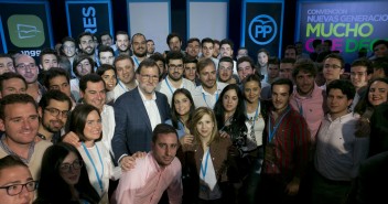 Mariano Rajoy en la Convención nacional de Nuevas Generaciones