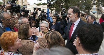Mariano Rajoy pasea por Alicante