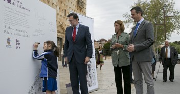 Mariano Rajoy y María Dolores de Cospedal visian Guadalajara