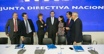 Mariano Rajoy preside la reunión de la Junta Directiva Nacional del PP