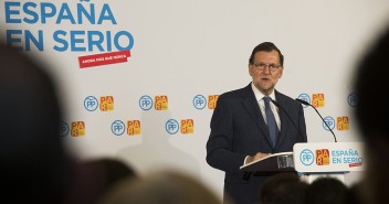 Rajoy en la presentación de candidatos de la coalición PP-PAR