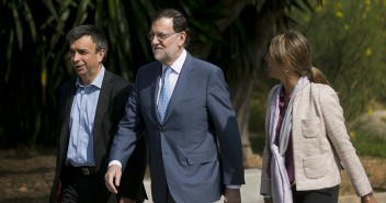 Mariano Rajoy a su llegada al Foro Buen Gobierno