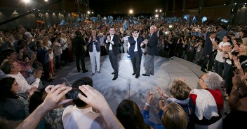 Mariano Rajoy interviene en un acto en Zaragoza