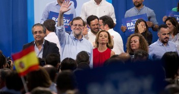Mariano Rajoy interviene en un acto del PP en Tenerife