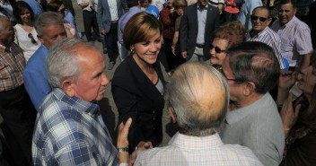 Mª Dolores Cospedal visita La Mata, Toledo