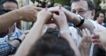 Mariano Rajoy interviene en un acto del PP en Málaga