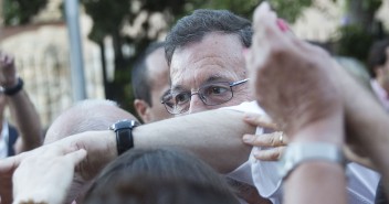 Mariano Rajoy interviene en un acto del PP en Málaga