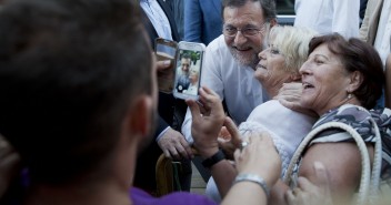 Mariano Rajoy interviene en un acto del PP en Málaga