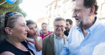 Mariano Rajoy interviene en un acto en Toledo