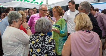 María Dolores de Cospedal visita Tenerife