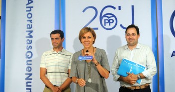 Mª Dolores Cospedal preside la Junta Directiva Provincial del PP de Albacete