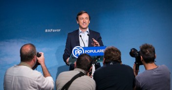 El portavoz del Grupo Parlamentario Popular en el Congreso de los Diputados, Rafael Hernando