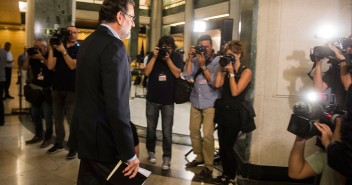 Rueda de prensa de Mariano Rajoy tras reunirse con Albert Rivera