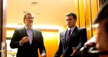 Mariano Rajoy se reúne con Albert Rivera