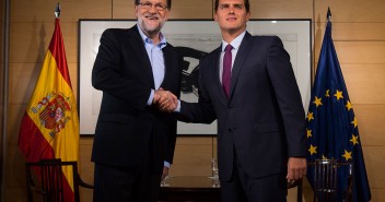 Mariano Rajoy se reúne con Albert Rivera