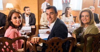 Segunda reunión de los equipos del PP y Ciudadanos en el Congreso de los Diputados