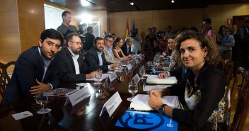 Cuarta reunión de los equipos de PP y Ciudadanos en el Congreso de los Diputados