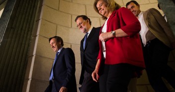 Mariano Rajoy en rueda de prensa