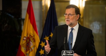 Mariano Rajoy en rueda de prensa