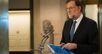 Mariano Rajoy en rueda de prensa
