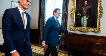 Mariano Rajoy se reúne con Pedro Sánchez