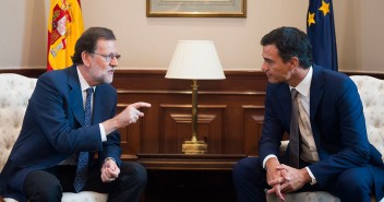 Mariano Rajoy se reúne con Pedro Sánchez