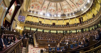 Mariano Rajoy durante la sesión de investidura