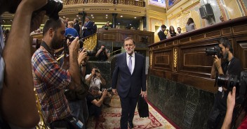 Mariano Rajoy en el segundo día del Debate de Investidura