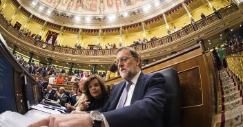 Mariano Rajoy en el segundo día del Debate de Investidura