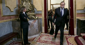 Mariano Rajoy en la segunda jornada de la sesión de investidura