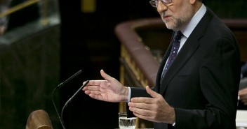 Mariano Rajoy en la segunda jornada de la sesión de investidura