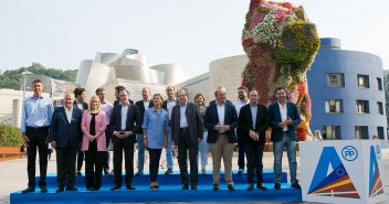 Foto de familia del encuentro de presidentes autonómicos del PP