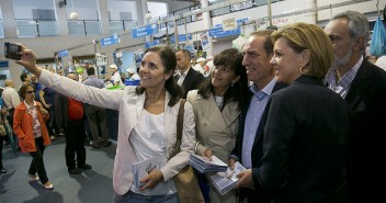 María Dolores de Cospedal visita Bueu