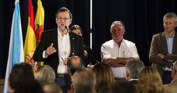 Mariano Rajoy visita el Pazo de Mos (Pontevedra)