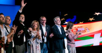 Mariano Rajoy participa en un acto de campaña en Bilbao