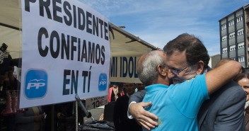 Mariano Rajoy visita Santa Comba (A Coruña)