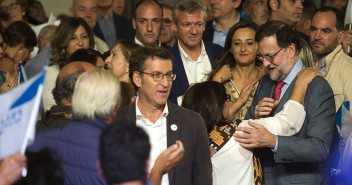 Mariano Rajoy clausura el acto de cierre de campaña en Vigo