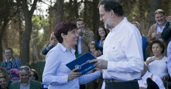 Mariano Rajoy en el Día del Afiliado del PP de Aragón