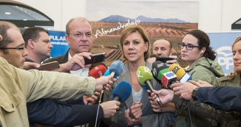 María Dolores de Cospedal en la Interparlamentaria del PP de Extremadura