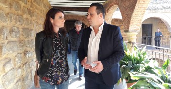  La vicesecretaria de Estudios y Programas del PP, Andrea Levy, visita Úbeda
