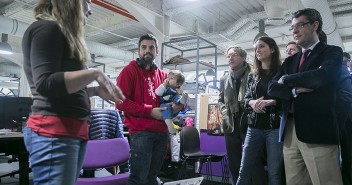 Andrea Levy visita el Campus Madrid 