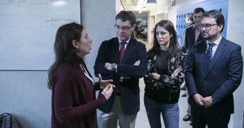 Andrea Levy visita el Campus Madrid 