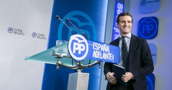 El vicesecretario de Comunicación del PP, Pablo Casado