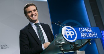 El vicesecretario de Comunicación del PP, Pablo Casado